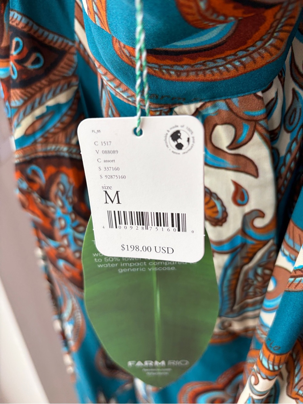 FARM Rio: Leopard Paisley Pants - Picture 11 of 14